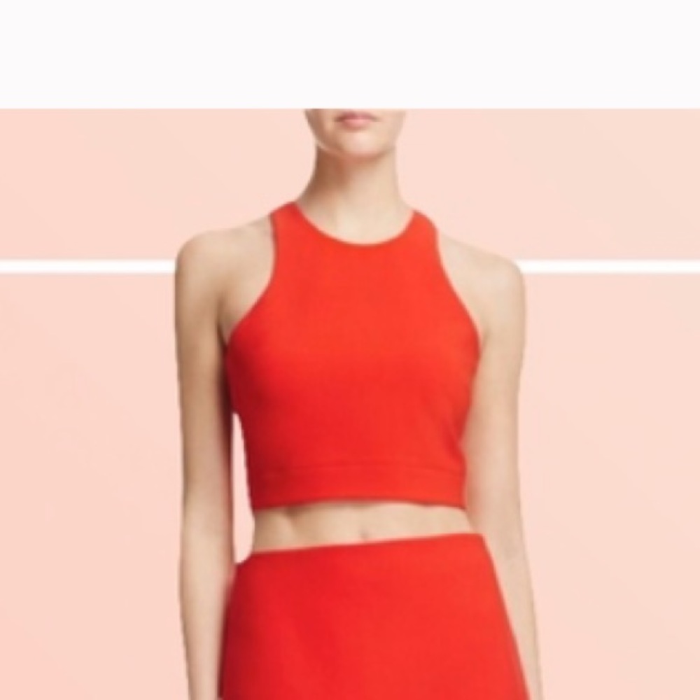 🩸Red Likely crop top NWT size 0